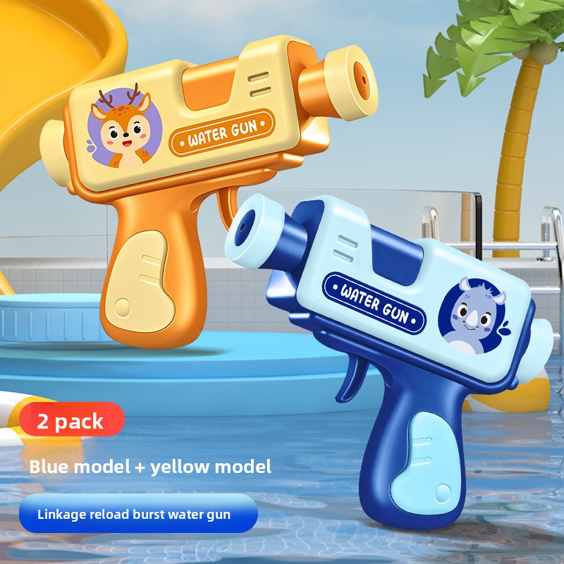 Kids' Linked Water Gun Toy for Summer Outdoor Play