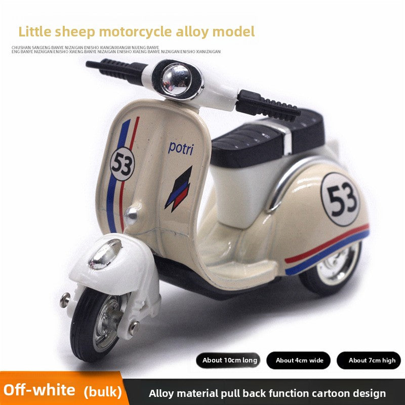 Alloy lady motorcycle model