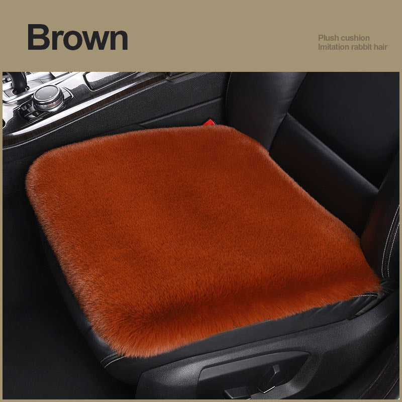 Premium Plush Car Seat Cushion