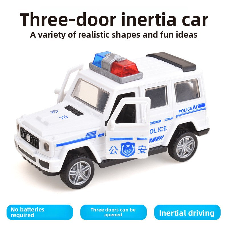 Inertial motorcycle toy motorcycle model