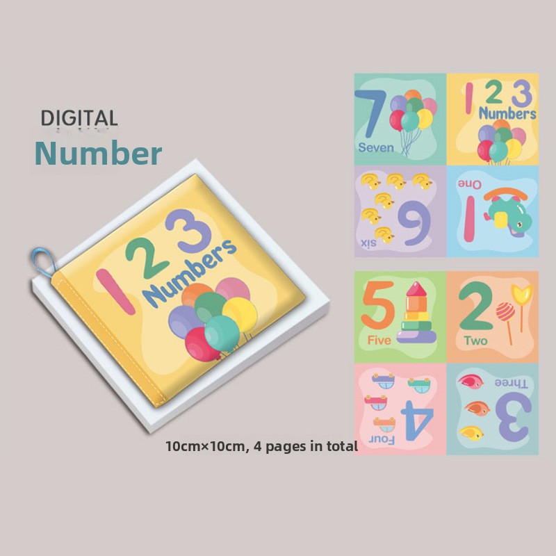 Baby Cloth Book Early Education Sensory Toy