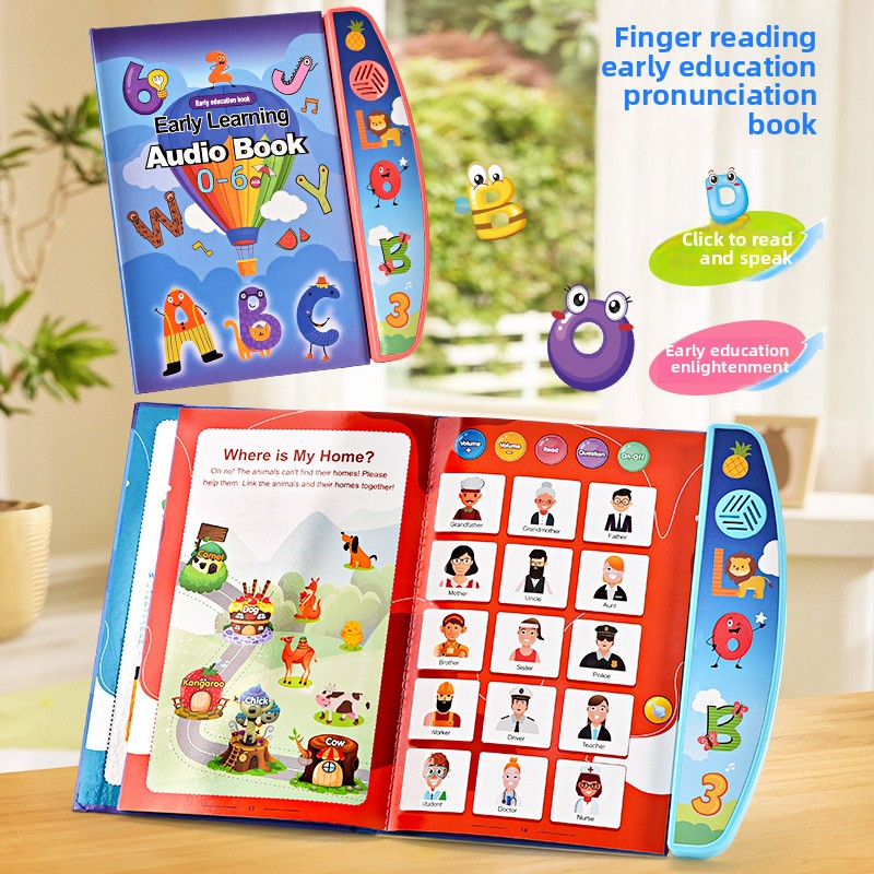 Early Education English Audio Word Touch Reading Book