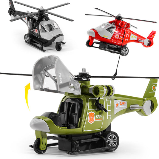 Children's toy helicopter model