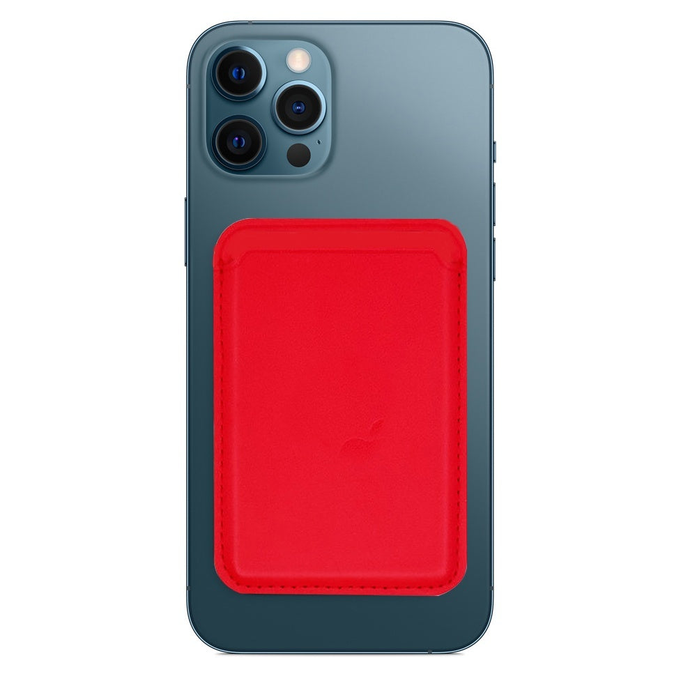 Luxury Magnetic Leather Wallet Case for iPhone - MagSafe Compatible