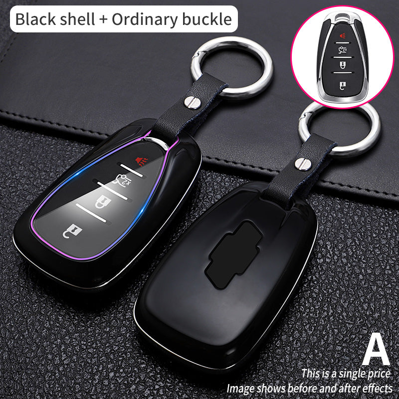 Premium Carbon Fiber Car Key Cover