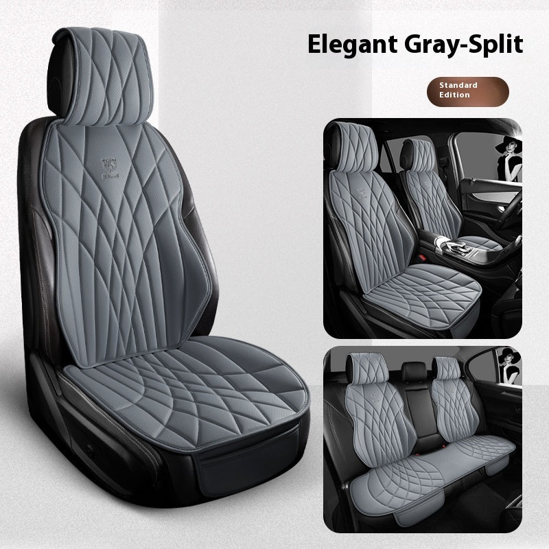 Universal Leatherette Car Seat Covers - Five-Seat Set