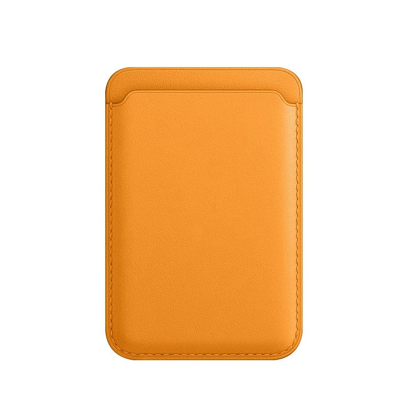 Luxury Magnetic Leather Wallet Case for iPhone - MagSafe Compatible