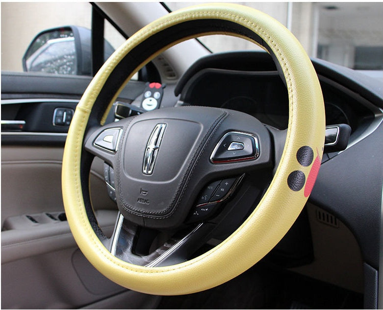 Premium Cartoon Character Steering Wheel Cover