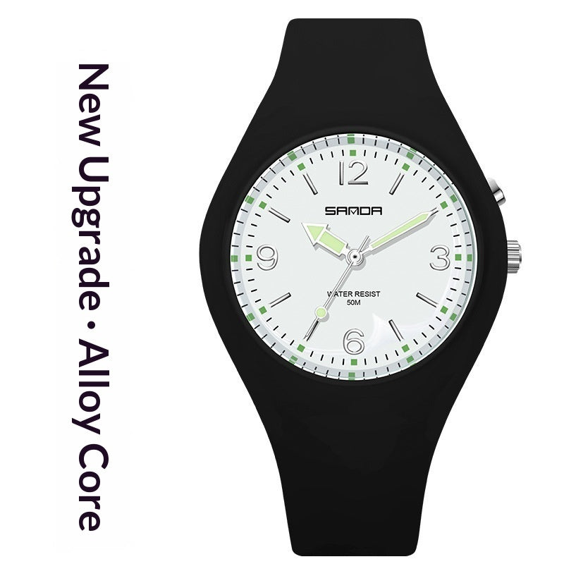 Sleek Sporty Luminous And Waterproof Womens Watch