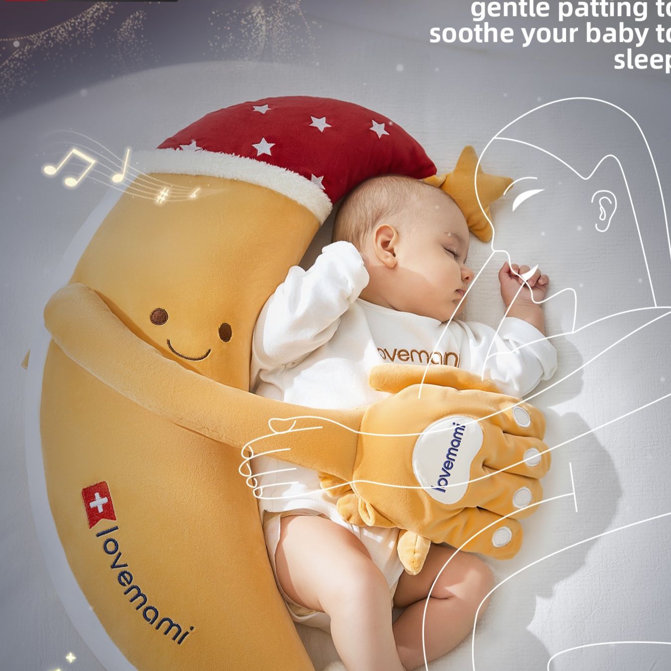 Infant Soothing Plush Doll