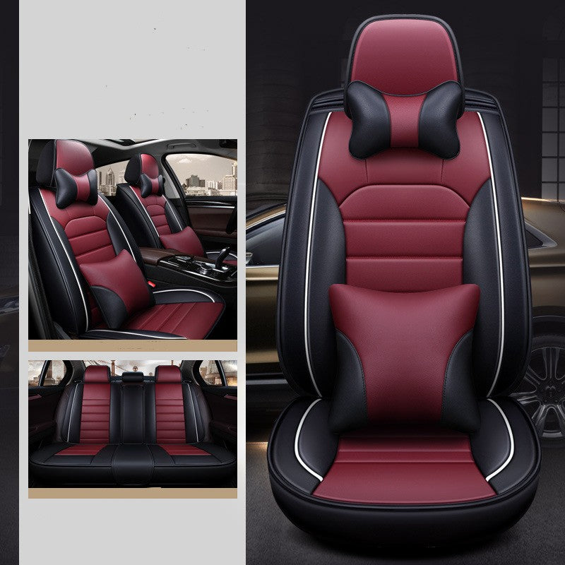 Premium Universal Leather Car Seat Cushion