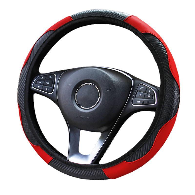 Carbon Fiber Sports Steering Wheel Cover