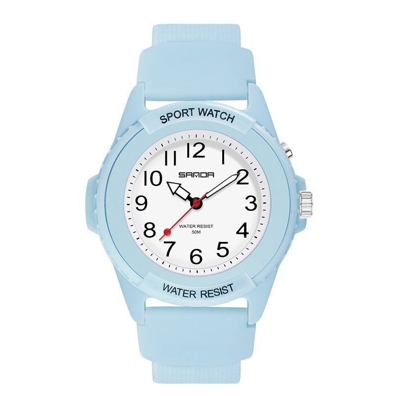 Sleek Sporty Luminous And Waterproof Womens Watch