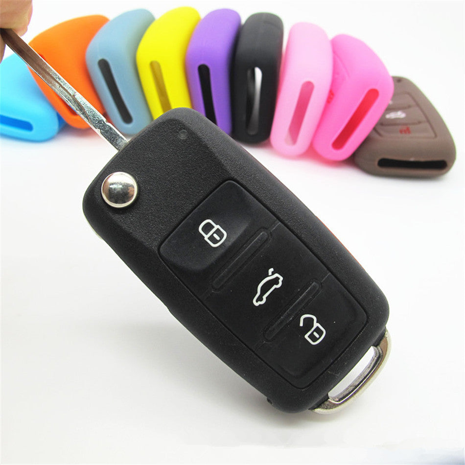 Premium Silicone Car Key Protector Case