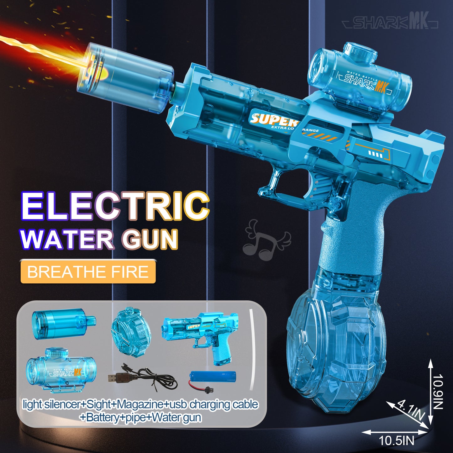 Electric water gun