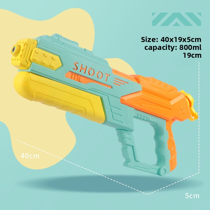 Pull-out large-capacity water gun toy