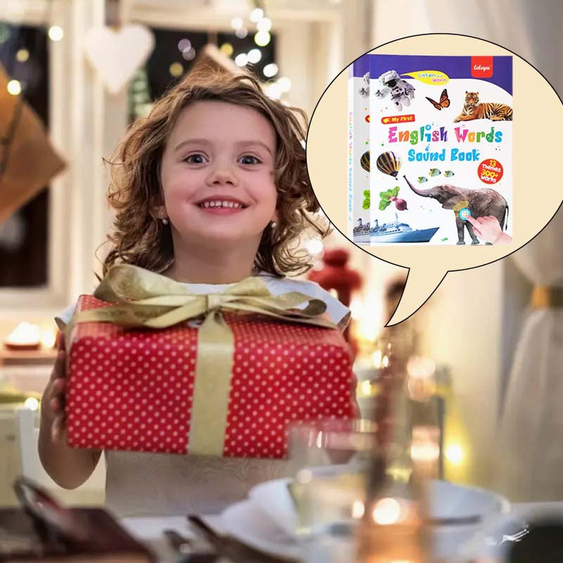 English Words Point Reading Voice Early Learning Toy
