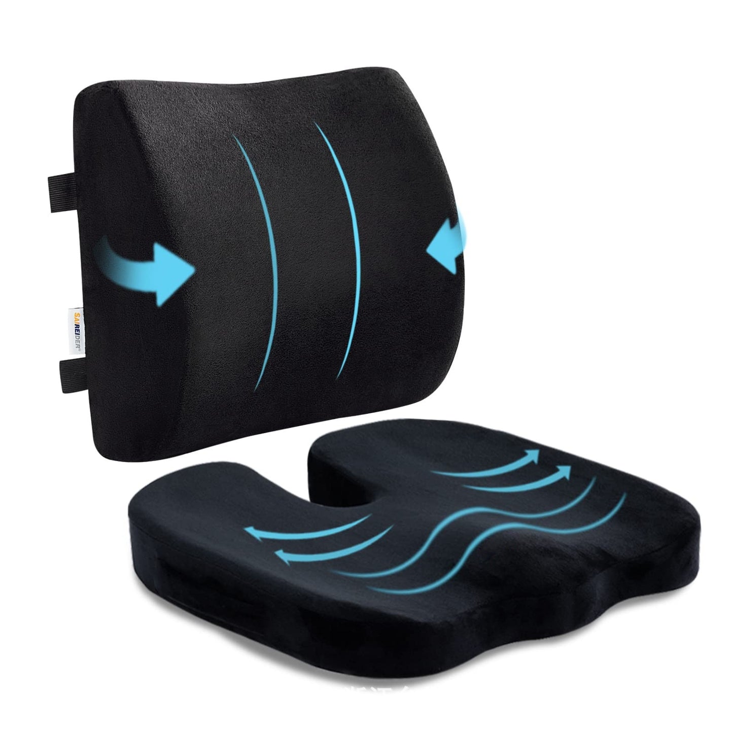 Memory Foam Office Ergonomic Seat Cushion Car Seat CushionSlow-rebound Seat Pad
