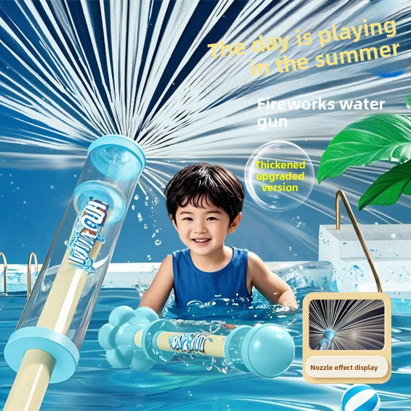 Children's fireworks water gun toy