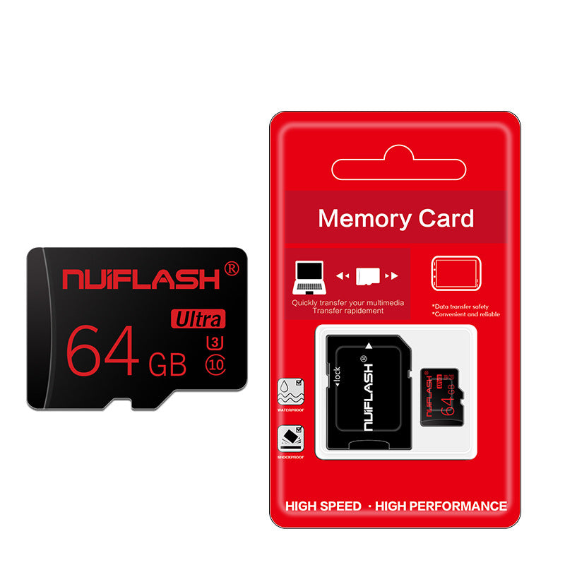 64GB Class 10 High-Speed Mobile Memory Card