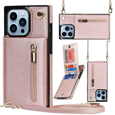 Premium Crossbody Zipper Phone Case
