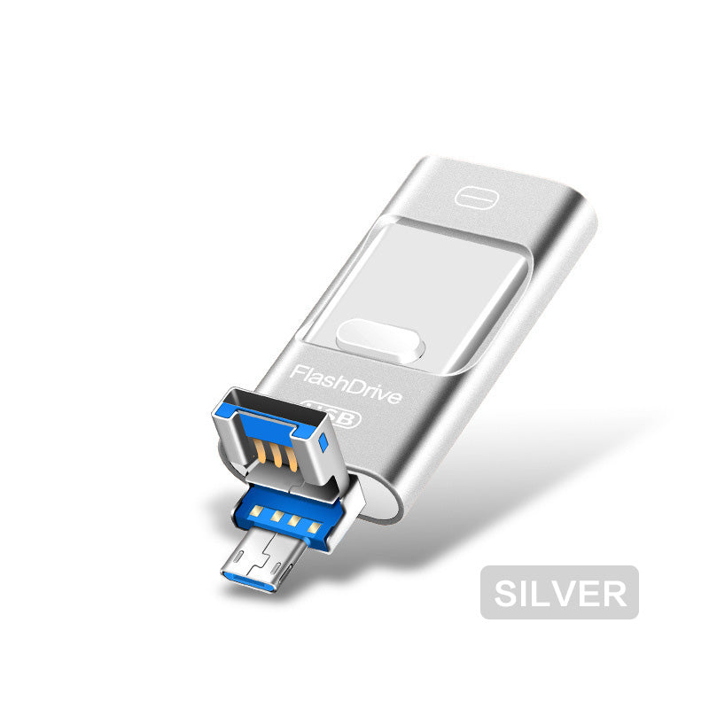 Premium 3-in-1 USB Flash Drive for Mobile & Computer