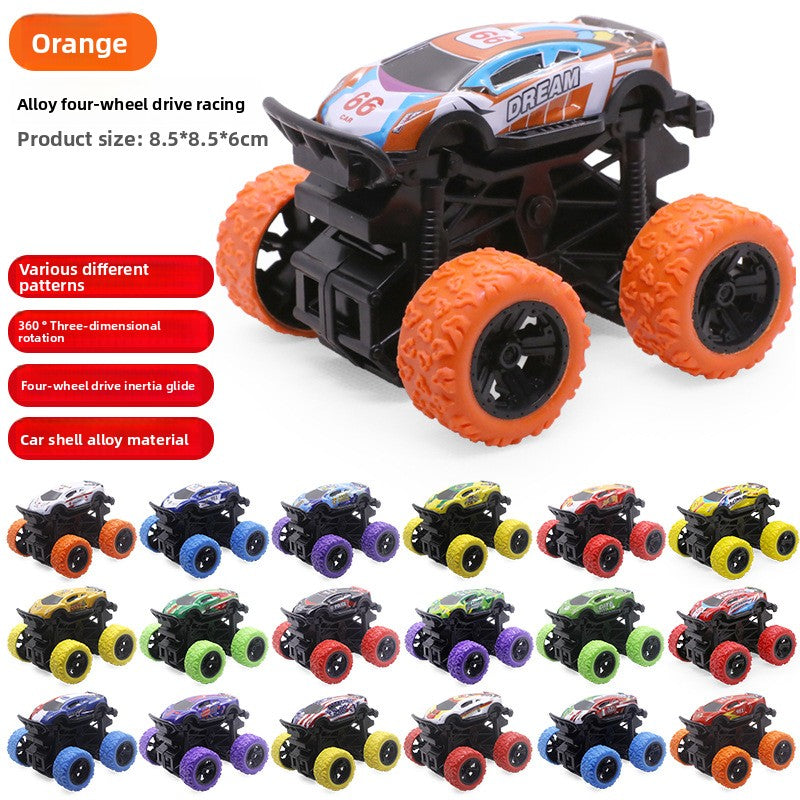 Toy car, excavator, inertial off-road vehicle