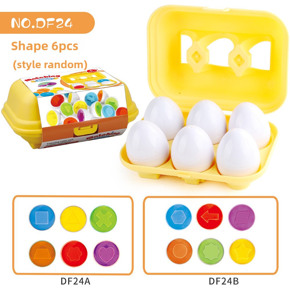 Twistable Simulation Egg Toys for Babies
