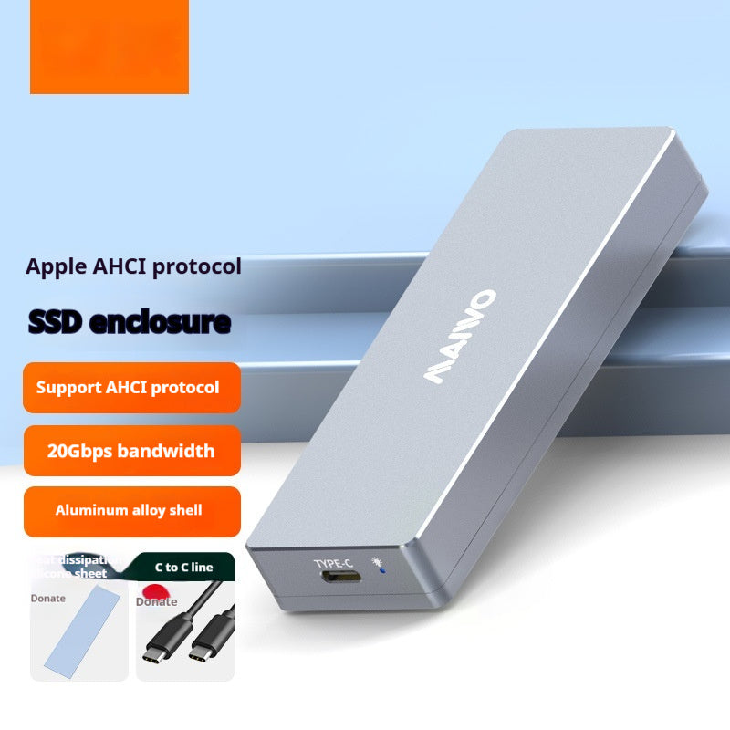 Premium Type-C M.2 NVMe SSD Enclosure