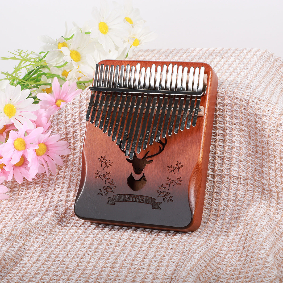 Kalimba Thumb Piano with 21/17 Notes