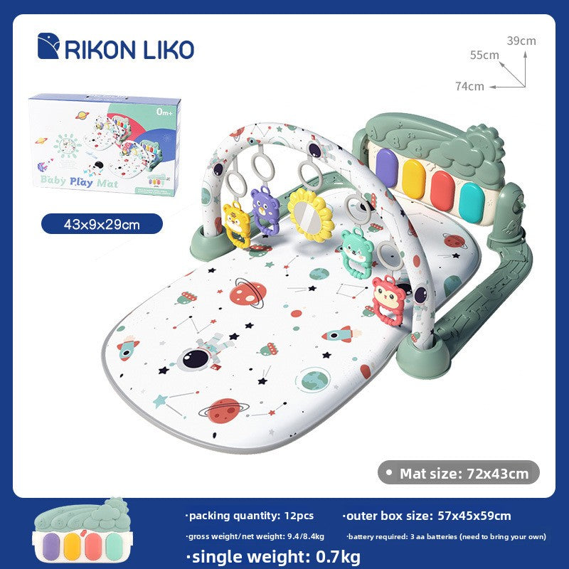 Interactive Crawling Game Mat for Infant Motor Skills and Early Sensory Learning Play