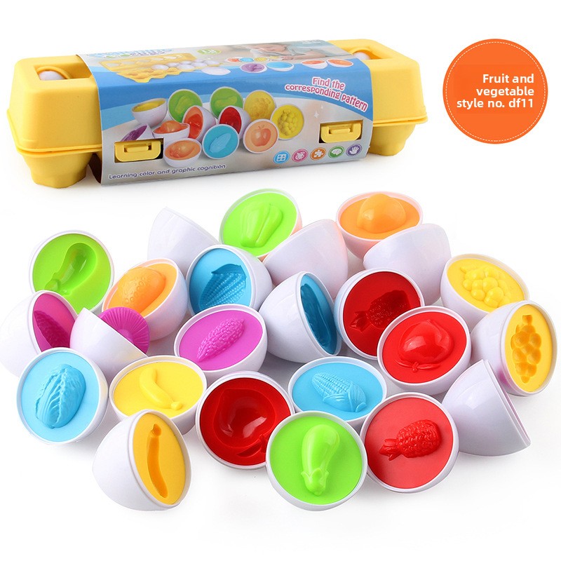 Twistable Simulation Egg Toys for Babies