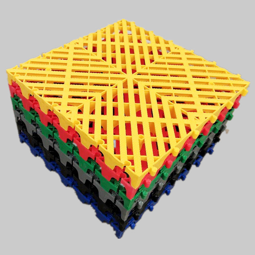 Premium Interlocking Car Wash Room Tiles