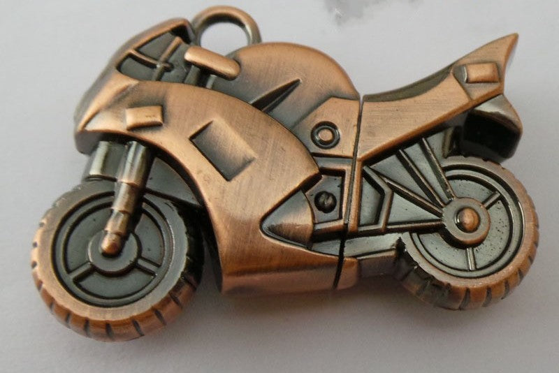 Metal Transport USB 3.0 Flash Drive with Necklace Design