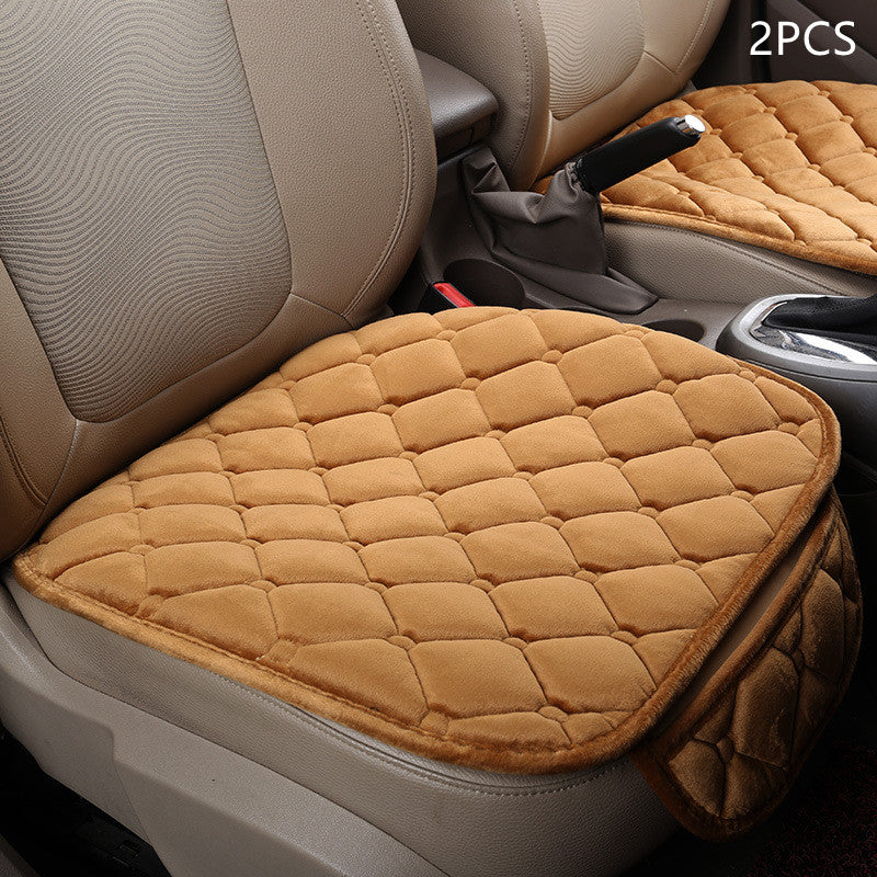 Premium Plush Car Seat Cushion - Winter Warming Pad