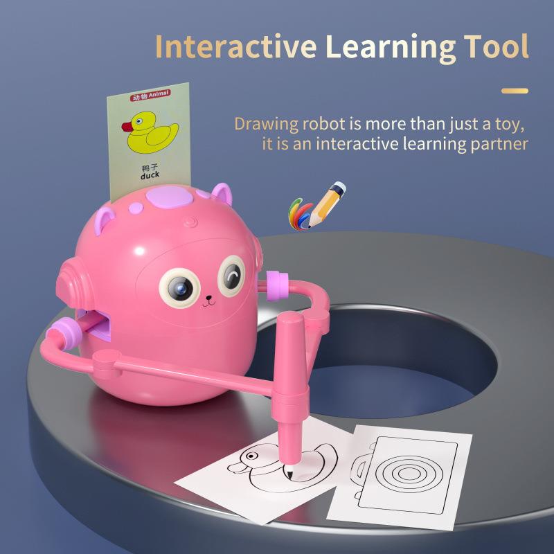 Early education intelligent painting robot