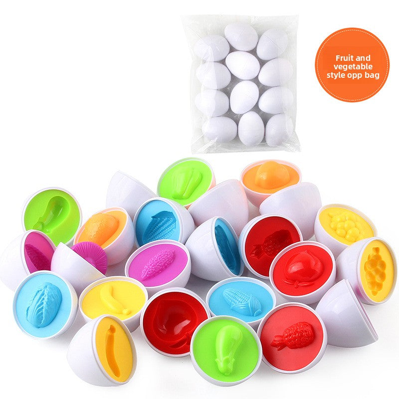 Twistable Simulation Egg Toys for Babies