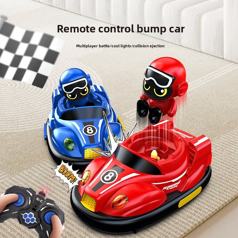 Remote control bumper car toy