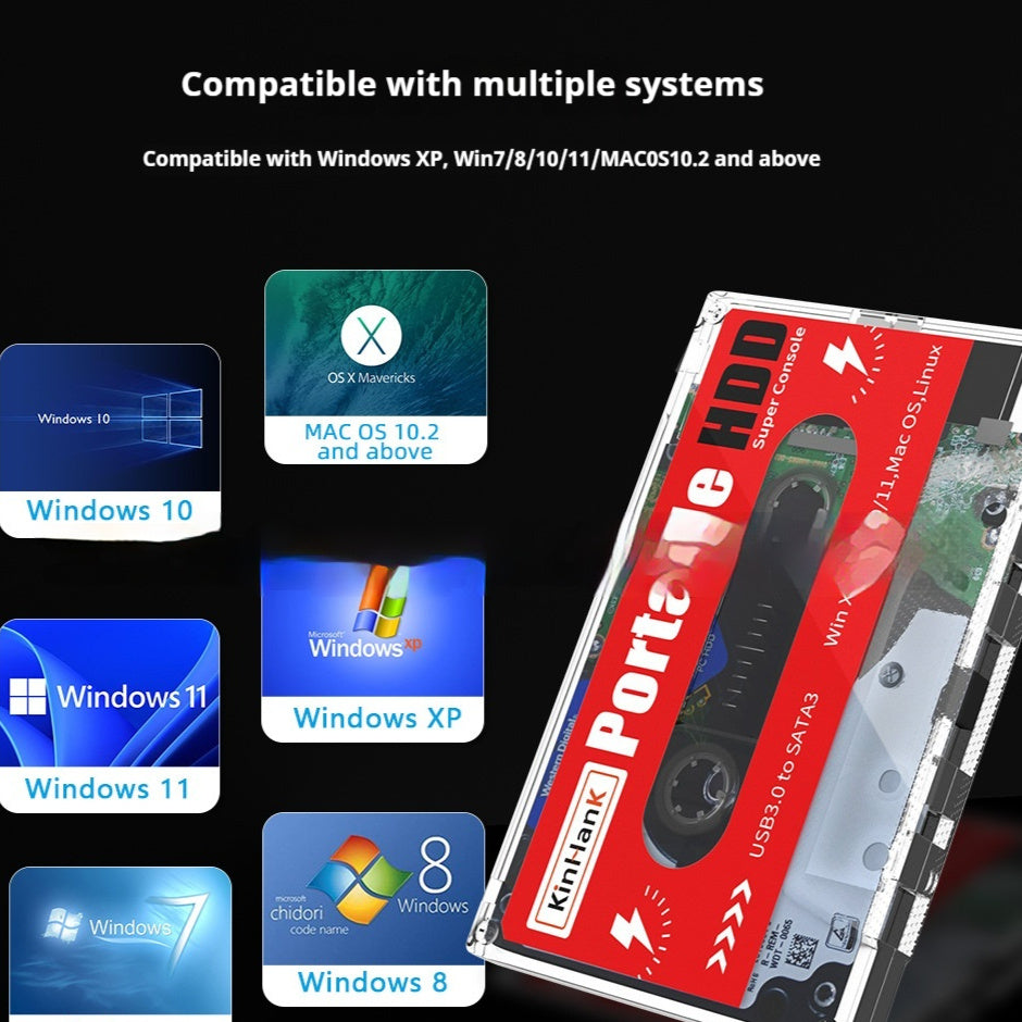 External Mechanical Plug and Play High Capacity Mobile Game Hard Disk and Controller Set