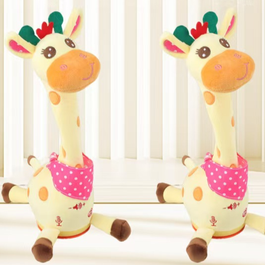 Singing Dancing Talking Giraffe Plush Toy