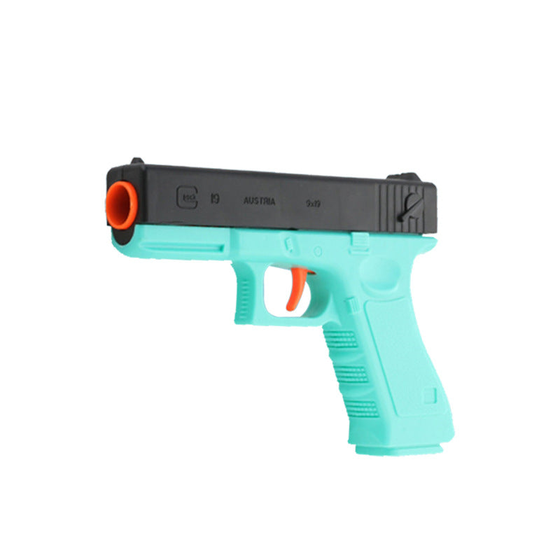 Glock Soft Bullet Toy Gun for Kids - Mint Green