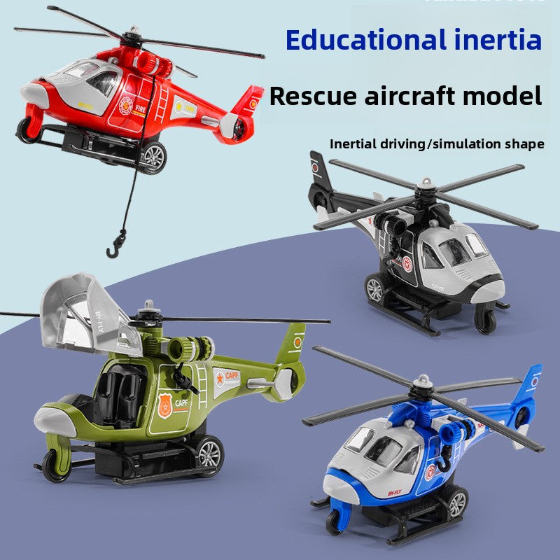 Children's toy helicopter model