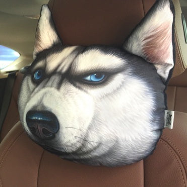 Cat Lovers Car Headrest Pillow