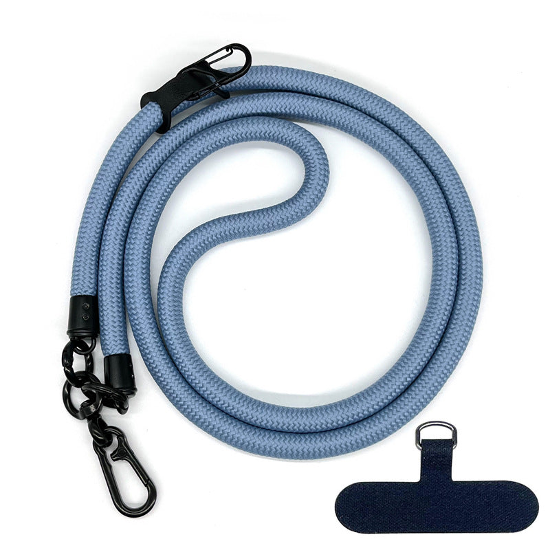 10MM Climbing Rope Mobile Phone Lanyard Gasket Adjustable Crossbody Mobile Phone Strap Camera Strap Rope Anti-lost Neck Rope