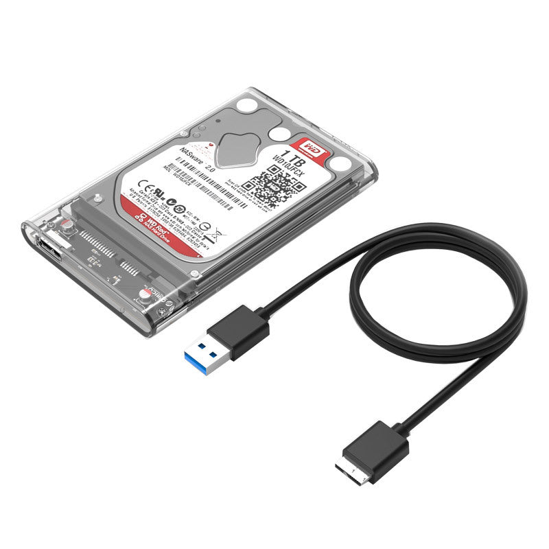 ORICO 2.5" Transparent USB 3.0 Hard Drive Enclosure