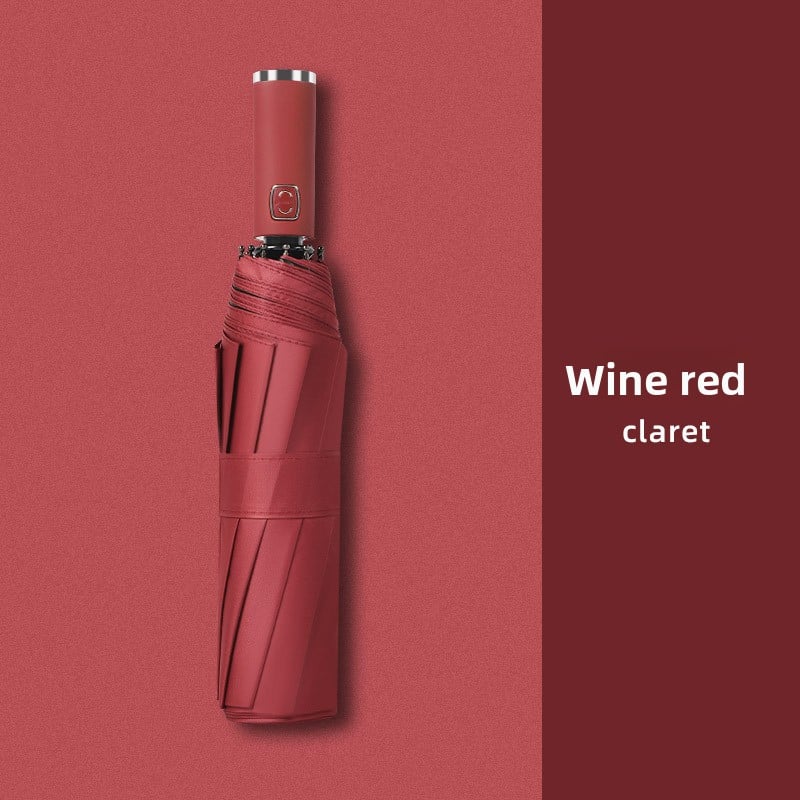 The fully automatic umbrella is suitable for both sunny and rainy days