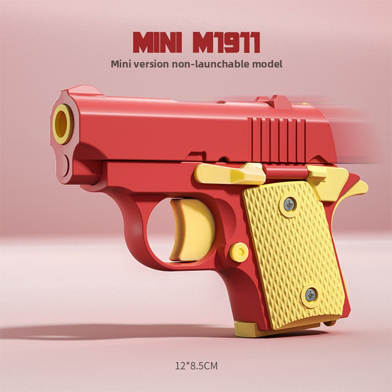 Gravity-Powered 1911 Toy Carrot Gun