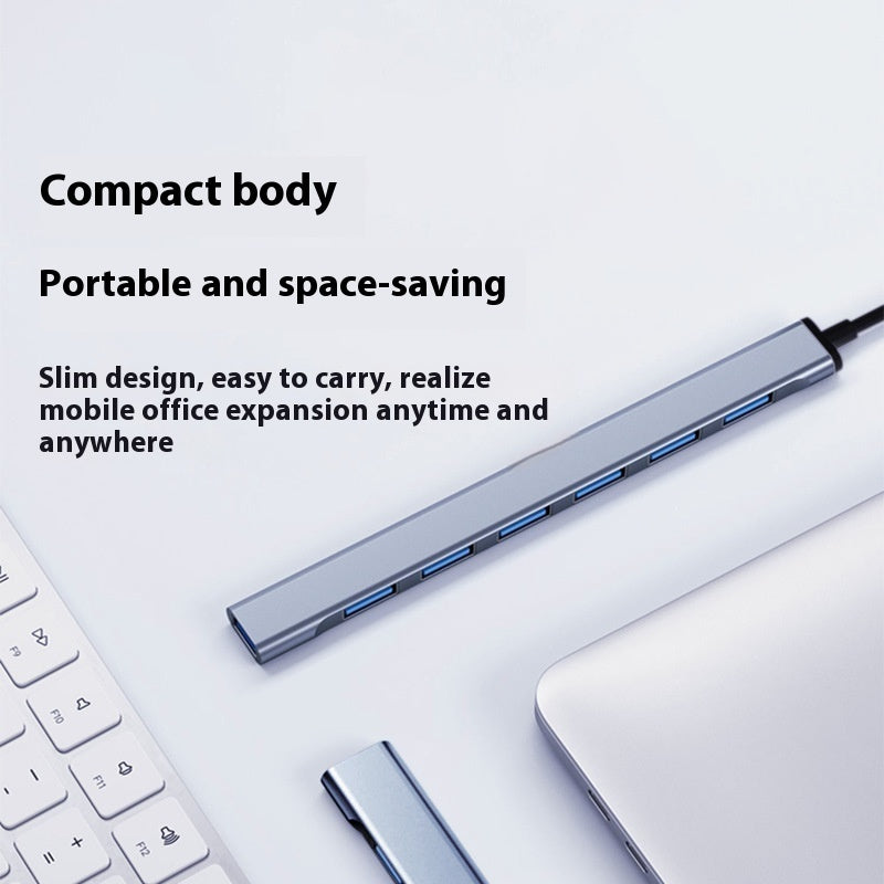 USB-C 7-in-1 Docking Station with 10Gbps Connectivity