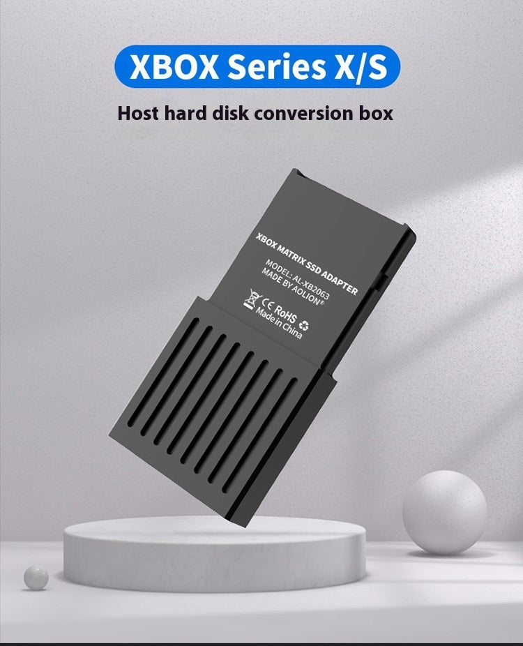 Premium Aluminum M.2 SSD Expansion Card Holder for Xbox Series S/X