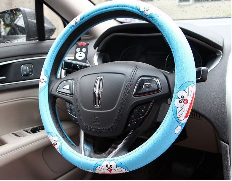 Premium Cartoon Character Steering Wheel Cover